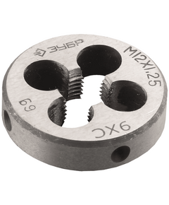 Плашка ручная М12 х 1.25 мм 9ХС ЗУБР 4-28022-12-1.25, фото  - Метэкс