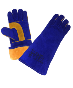 Перчатки д/сварки РОСМАРКА искуственный мех Сапфир 35 см КТ1453, фото  - Метэкс