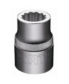 Головка торцевая 3/4" 25 мм 12-гранная SATA 16607, фото  - Метэкс