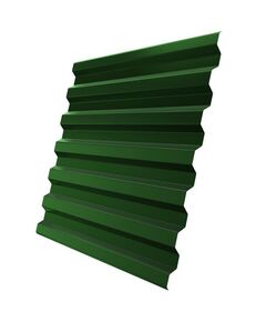 Профнастил С-21 0,7 1,051 RAL 6002 зеленая листва, фото  - Метэкс