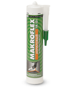 Герметик акриловый морозостойкий 450 мл MAKROFLEX FA131, фото  - Метэкс