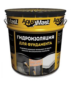 AquaMast фундамент (18кг) мастика битумная, фото  - Метэкс