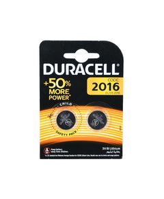Батарейка DURACELL 2016 3V (2 шт), фото  - Метэкс