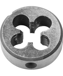 Плашка машинно-ручная М12 х 1.75 мм Р6М5 ЗУБР 4-28023-12-1.75_z01, фото  - Метэкс