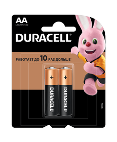 Батарейка DURACELL Basic AA (2 шт), фото  - Метэкс