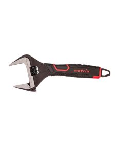 Ключ разводной 250 мм тонкие губки фосфатированный MATRIX 15578, фото  - Метэкс