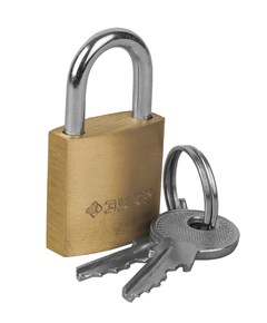 Замок навесной мини латунь 20 мм ЗУБР 37130-20, фото  - Метэкс