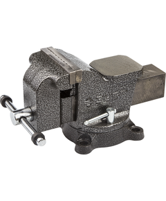 Тиски слесарные 100 мм с поворотным механизмом ЗУБР 3258-100, фото  - Метэкс