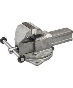 Тиски слесарные 100 мм с поворотным основанием и наковальней ЗУБР 32604-100, фото  - Метэкс