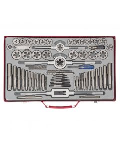 Набор метчиков и плашек 65 предметов 9ХС MATRIX 773065, фото  - Метэкс