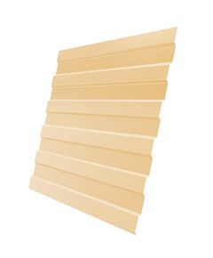 В НАЛИЧИИ Профлист С-8 1,2 х 2,0 (слоновая кость), фото  - Метэкс