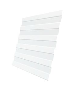 В НАЛИЧИИ Профлист С-8 1,2 х 2,0 (сигнально-белый), фото  - Метэкс