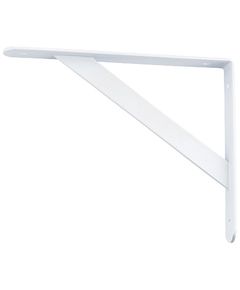 Кронштейн усиленный 500х350 мм белый, фото  - Метэкс