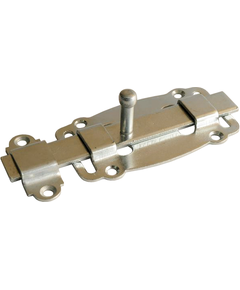 Задвижка дверная НОЭЗ ЗД-100-Пл-S цинк, фото  - Метэкс