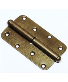 Петля накладная ПН1-110-Л бр.металлик, фото  - Метэкс