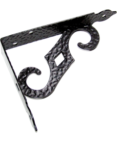 Кронштейн декоративный НОЭЗ КД-150-120-S черный матовый, фото  - Метэкс