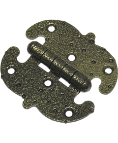 Петля накладная фигурн. НОЭЗ ПН 5-90-S ст.бронза, фото  - Метэкс