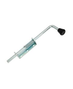 Задвижка дверная ЗД-11 (цинк), фото  - Метэкс