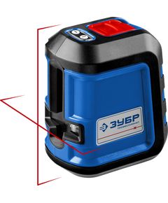 Уровень лазерный ЗУБР (дальн. 15 м, погрешн. 0,3 мм/м, класс 2) КРЕСТ-15 (34902_z01), фото  - Метэкс