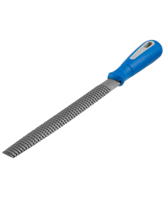 Рашпиль полукруглый №2 200 мм двухкомпонентная рукоятка ЗУБР 16642-20-2, фото  - Метэкс