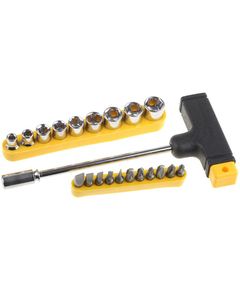Отвертка с Т-образной ручкой в наборе с насадками (21 предмет) STAYER 2540-H20, фото  - Метэкс