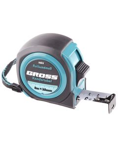 Рулетка 8 м х 25 мм "Komfortabel" обрезиненый корпус GROSS 32563, фото  - Метэкс