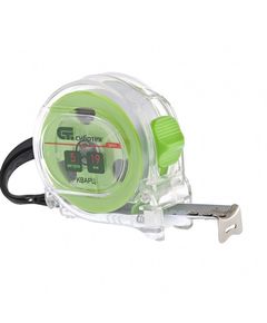 Рулетка 5 м х 19 мм Кварц прозрачный корпус амортизатор СИБРТЕХ 32521, фото  - Метэкс