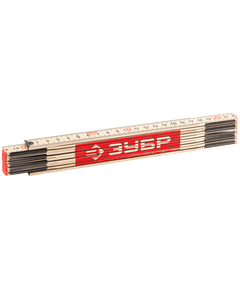 Метр складной деревянный 2 м ЗУБР 3424-2_z01, фото  - Метэкс
