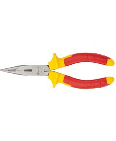 Длинногубцы 160 мм прямые Insulated двухкомпонентные рукоятки MATRIX 17101, фото  - Метэкс