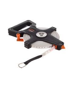 Рулетка геодезическая 50 м х 12,5 мм лента ПВХ, открытый корпус SPARTA 314405, фото  - Метэкс