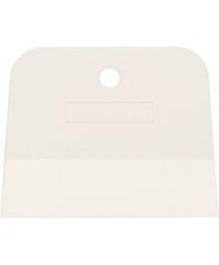 Шпатель белая резина 100 мм СИБРТЕХ 85834, фото  - Метэкс