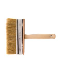 Кисть-ракля 40 х 150 мм натуральная щетина деревянная ручка РОССИЯ 84080, фото  - Метэкс