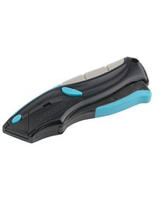 Нож ремонтно-монтажный 170 мм автовыброс возврат лезвия + 5 лезвий GROSS 78870, фото  - Метэкс