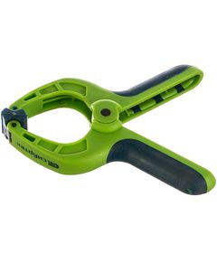 Струбцина клещеобразная 1-1/4 (33 мм) пластиковый корпус двухкомпонентные рукоятки СИБРТЕХ 20782, фото  - Метэкс