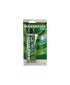 Герметик силиконовый санитарный белый 85 мл MAKROFLEX SX101, фото  - Метэкс