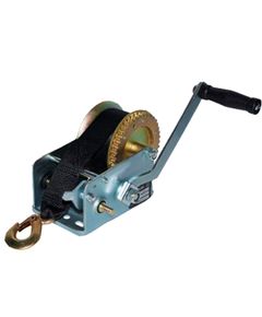 Лебедка ручная барабанная ленточная (1 т, 10 м) TOR ЛН-2500W LHW 1001893, фото  - Метэкс