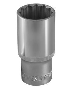 Головка торцевая удлиненная 1/2" 8 мм 12-гранная JONNESWAY S04HD4708, фото  - Метэкс