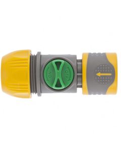 Соединитель быстросъемный универсальный 1/2-3/4 с переключателем PALISAD 66254, фото  - Метэкс