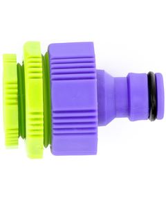 Адаптер пластмассовый 1/2"-3/4"-1" внутренняя резьба PALISAD 65735, фото  - Метэкс