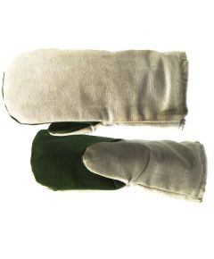 Рукавицы утепленные ватин с брезентовым наладонником СИБРТЕХ 68131, фото  - Метэкс