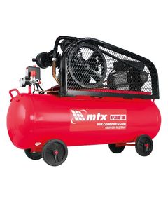 Компрессор ременной масляный (3 кВт, 510л/мин, 100л, 230В) MATRIX КР3000/100 (58048), фото  - Метэкс