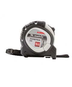 Рулетка 5 м х 25 мм Neon обрезиненный корпус 3 фиксации MATRIX 32592, фото  - Метэкс