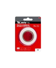 Лента клейкая на вспененной основе двусторонняя белая 19 мм х 1,5 м MATRIX 89079, фото  - Метэкс
