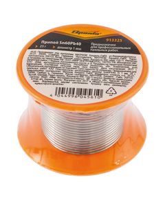 Припой без канифоли Sn60Pb40 1,0 мм 25 г SPARTA 913325, фото  - Метэкс