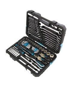 Набор инструментов 1/2", 1/4" 78 предметов 120 зубьев GROSS 14148, фото  - Метэкс