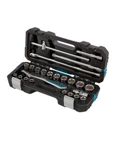 Набор инструментов 1/2" 24 предмета 120 зубьев GROSS 14147, фото  - Метэкс