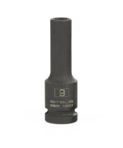 Головка торцевая ударная 1/2" 9 мм удлиненная STELS 13933, фото  - Метэкс