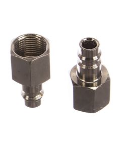 Ниппель универсальный быстросъемный ("папа") 3/8 внутренняя резьба 2 шт STELS 57060, фото  - Метэкс