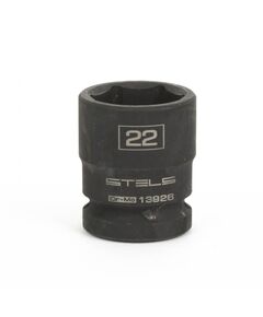 Головка торцевая ударная 1/2" 22 мм STELS 13926, фото  - Метэкс