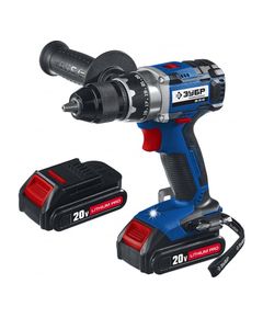 Дрель-шуруповерт аккум. ЗУБР б/щ (2 а/б 1,5А*ч 20В, ЗУ) DB-20 A5 (DB-20 A5), фото  - Метэкс